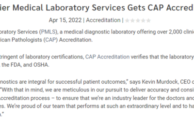 Premier Medical Laboratory gets CAP Accreditation by CLP